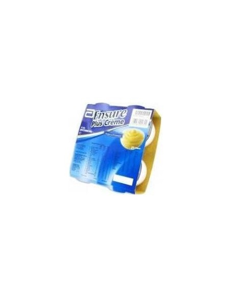 Ensure Plus Crema 125 G 4 Tarrinas Vainilla Ensure, 125G X 4Uds