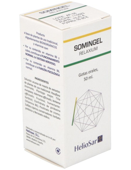 Somingel Relaxium Solucion Oral 50 Ml