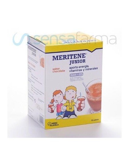 Nestlé Meritene Junior Batido Sabor Chocolate 15 Sobres