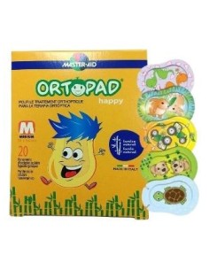 Ortopad Parche Ocular Happy Medium 20 U