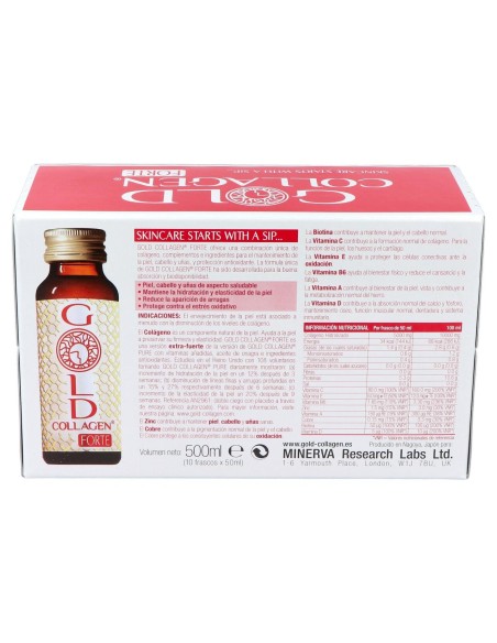 Gold Collagen Forte 10 X 50Ml.
