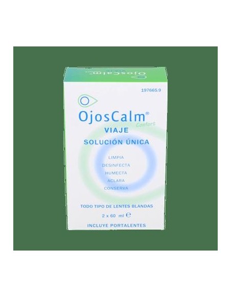 Ojoscalm Solución Única De Viaje 30Ml+30Ml