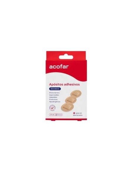 Acofar Aposito Adhesivo Redondos 20 U