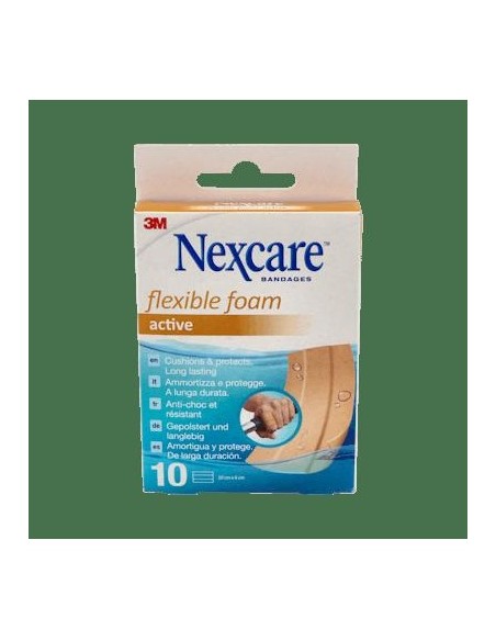 Nexcare® Active Apósitos Adhesivos 10X6Cm 5Uds