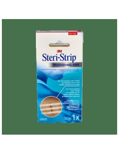 Steri Strip Tiras De Sutura Cutánea 75Mm X 6Mm