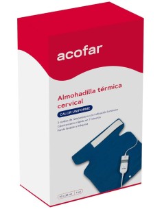 Almohadilla Elec Cervical 40X38Cm 3 Nivel Temp Az