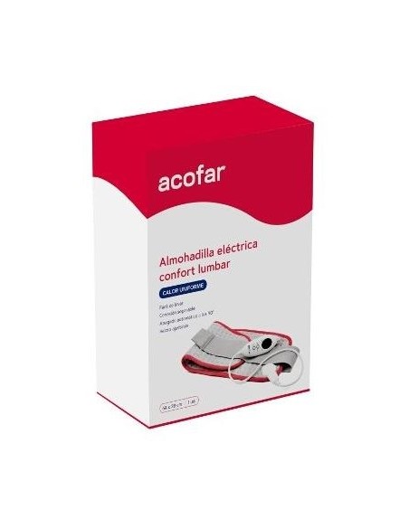 Almohadilla Elec Confort Lumb Velcro Gris Temp 90´