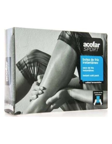 Acofarsport Bolsa De Frío Instantáneo 2Uds