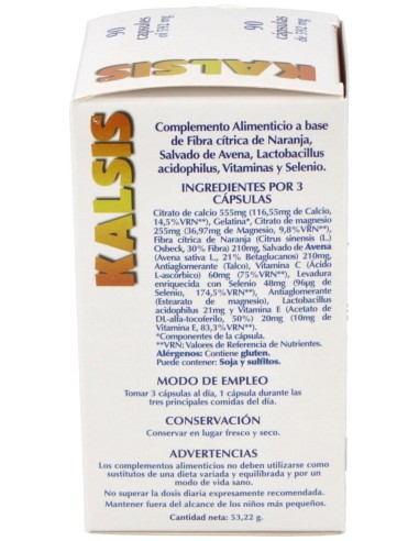 Kalsis, 90 Cápsulas