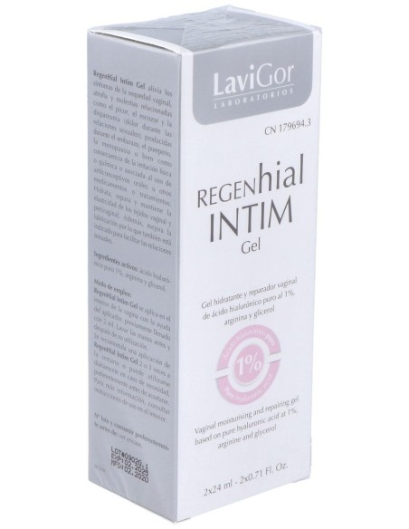 Regenhial Intima Gel 24 Ml 2 Envases
