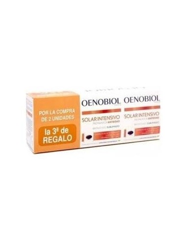 Oenobiol Solar Intensivo Antiedad Pieles Normales 3X30Caps