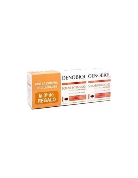 Oenobiol Solar Intensivo Antiedad Pieles Normales 3X30Caps