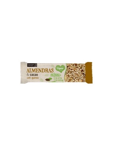 Siken Form Vegasnack Barrita Almendra-Cacao 28G