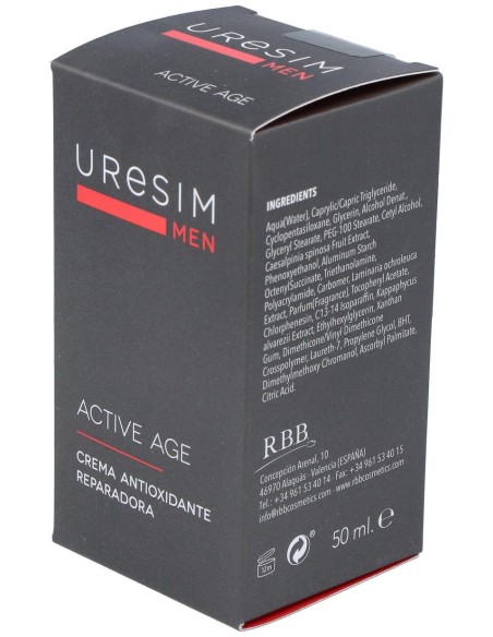 Uresim Men Crema Active Age 50Ml.