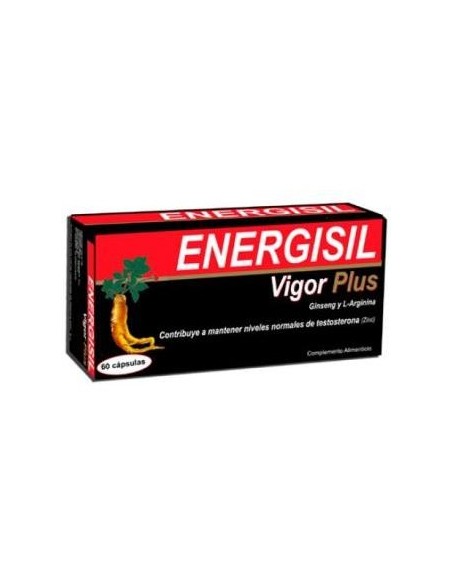Energisil Vigor Plus (Ginseng+Arginina) 60Cap.