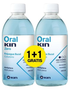 Pack Oralkin Zero Enjuage 500Ml 2X1