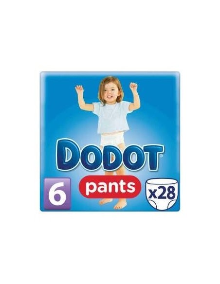 Pañal Infantil Dodot Pants T- 6 +15 Kg 28 U