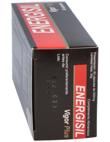 Energisil Vigor Plus (Ginseng+Arginina) 60Cap.