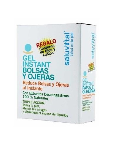 Saluvital Gel Instant Bolsas Y Ojeras 10 Ml