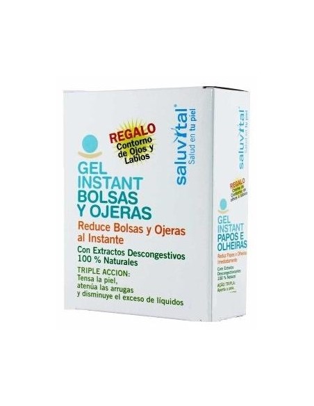 Saluvital Gel Instant Bolsas Y Ojeras 10 Ml