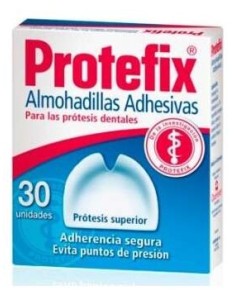 Protefix Almohadillas Adhesivas Encía Superior 30Uds