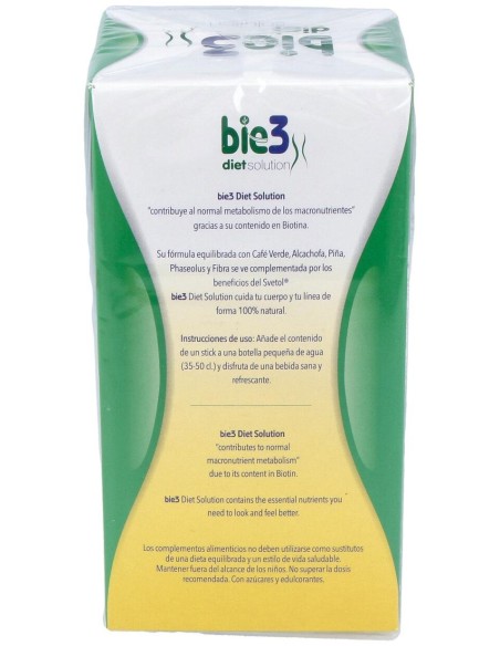 Bie3 Diet Solution Svetol Y Biotina 24 Sticks