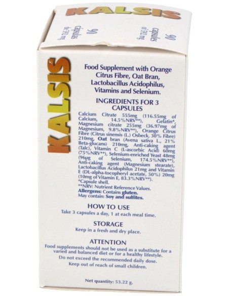 Kalsis, 90 Cápsulas
