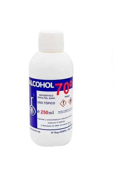 Alcohol 70º Bohm 250 Ml