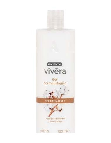 Acofar Vivera Gel Leche Algodon 750 Ml
