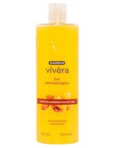 Vivera Gel Aceite Almendras Dulces Miel 750Ml
