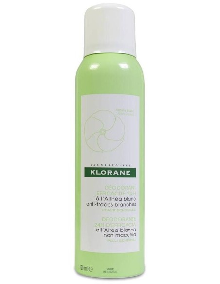Klorane Desodorante Spray Muy Suave Altea Blanca 150Ml