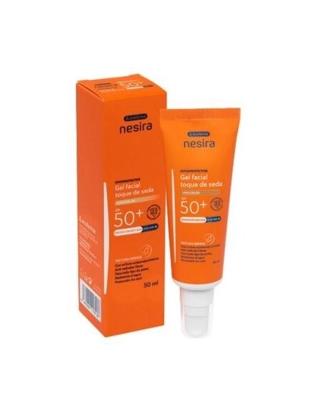 Acofarderm Gel Facial Toque De Seda Color Spf 50+ 50Ml