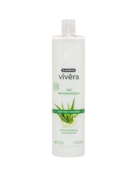 Acofarma Vivera Gel Aloe Vera Y Vitaminae 1L