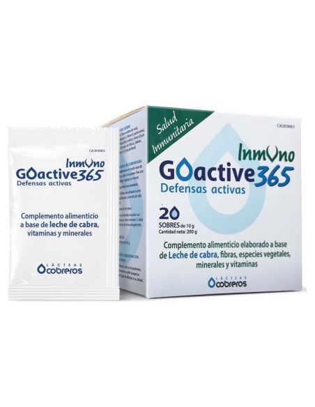 Goactive 365 Inmuno Defensas Activas 20Sbrs.