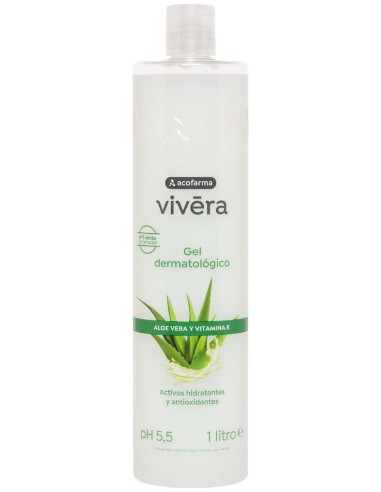 Acofarma Vivera Gel Aloe Vera Y Vitaminae 1L