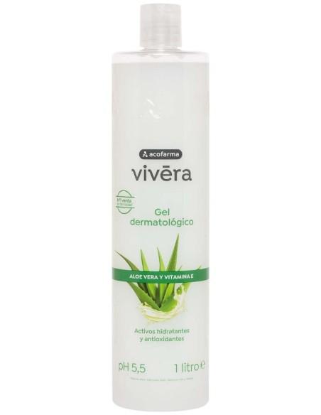 Acofarma Vivera Gel Aloe Vera Y Vitaminae 1L