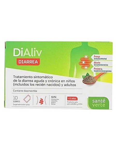 Dialiv Diarrea 10Uds