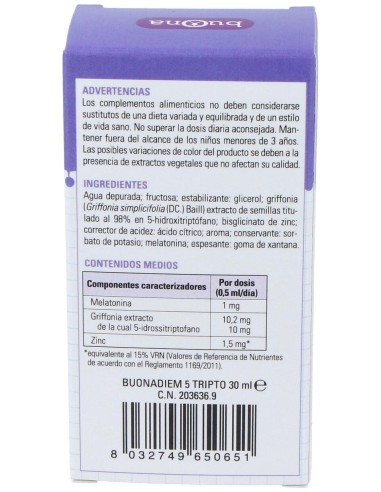 Buona Circadiem 5 Tripto 30Ml
