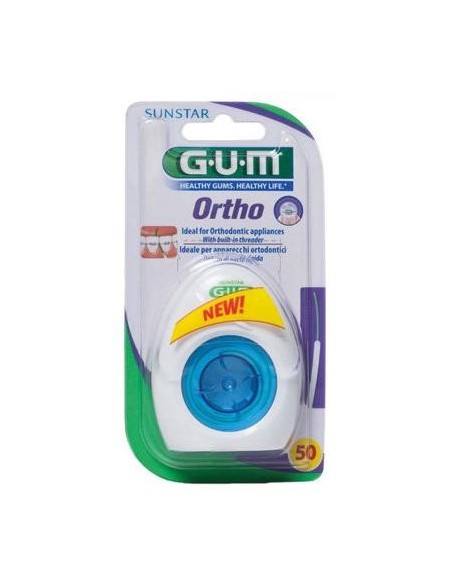 Gum® 2080 Ortho Floss Sin Cera 100Uds