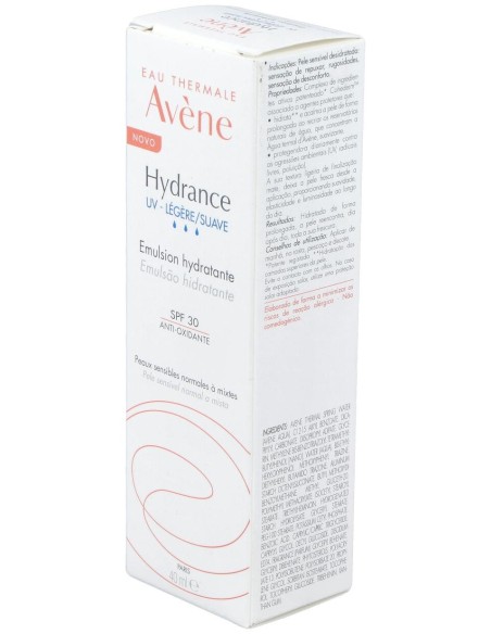 Avène Hydrance Emulsión Hidratante Ligera 40Ml