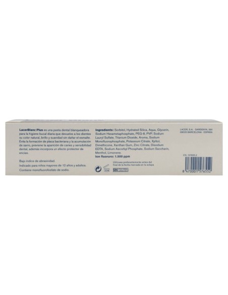 Lacer Lacerblanc Pasta Dentífrica Blanqueadora Citrus 125Ml