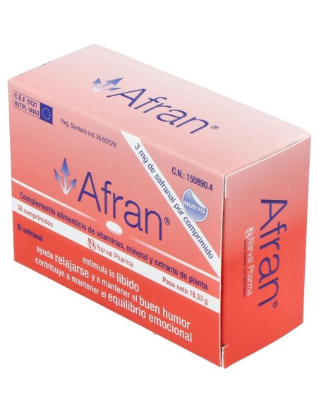 Afran, 30 Comprimidos