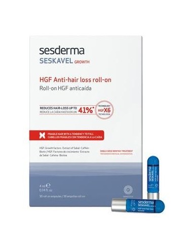 Sesderma Seskavel Growth Roll-On Hgf Anticaída 30X4Ml