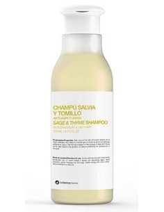 Botánicapharma Champú Salvia Y Tomillo Anticaspa Y Grasa 250Ml