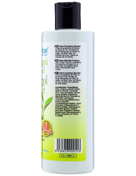 Saluvital Champú Y Gel De Árbol Del Té 300Ml