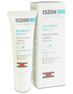 Isdin Teen Skin Rx Acniben Repair Renovador Labial Bálsamo 10Ml