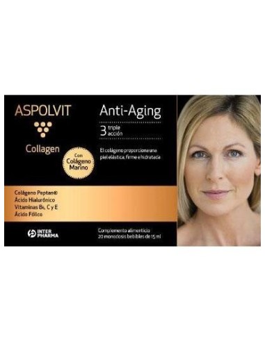 Aspolvit Collagen Anti Aging 20 Amp Beb