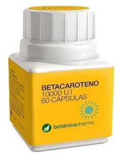 Botánicapharma Betacaroteno 10.000 U.I. 60Caps