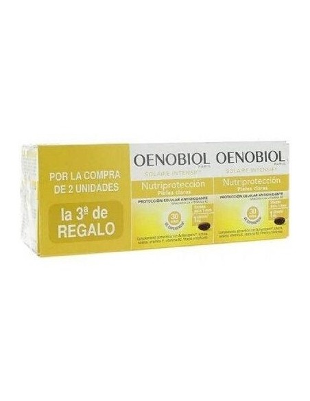 Oenobiol Triplo Solaire Intensif Nutriprotec 90Cap