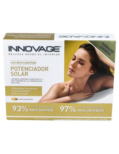 Innovage® Potenciador Solar 30Cáps+30Cáps